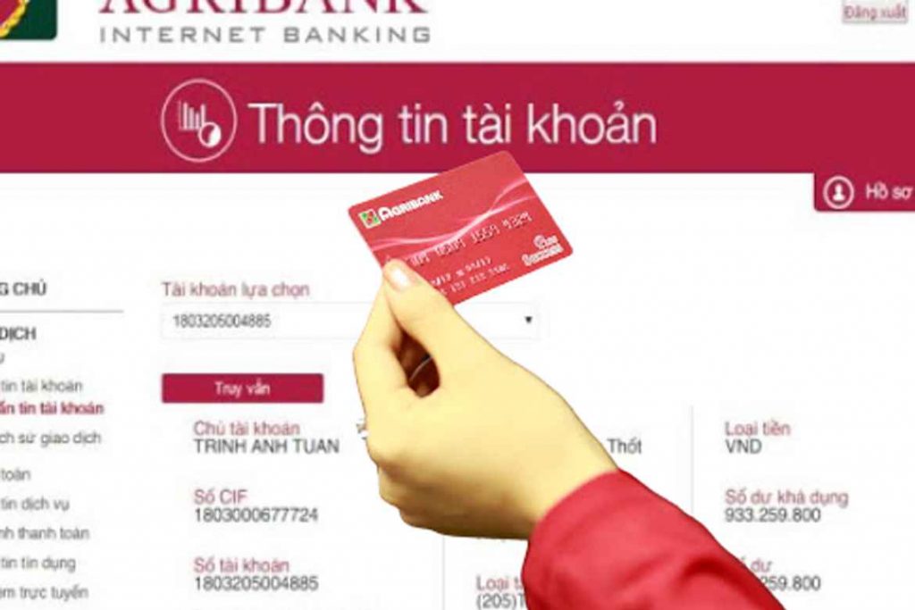 Quy trình mở tài khoản ngân hàng Agribank online