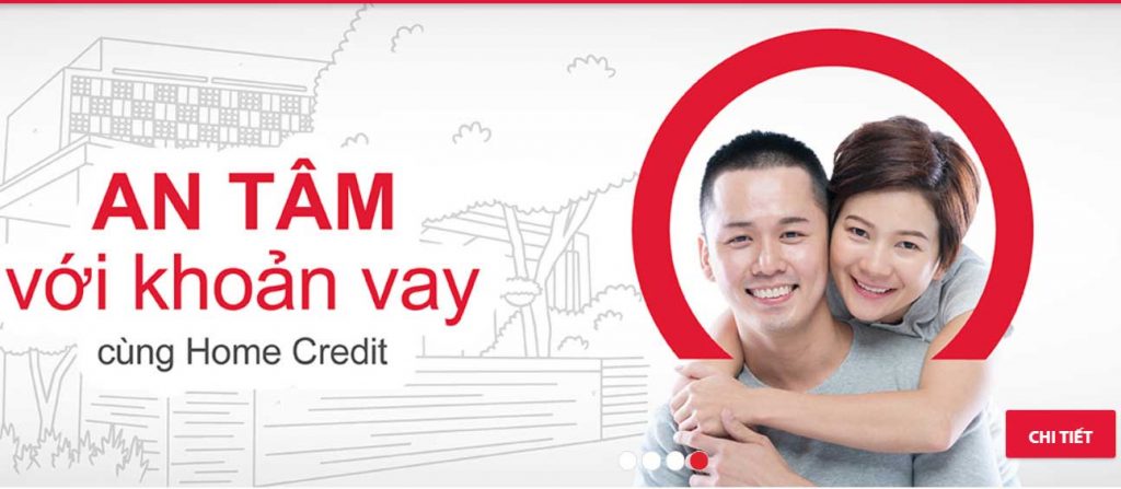 Hướng dẫn vay tiền online Home Credit