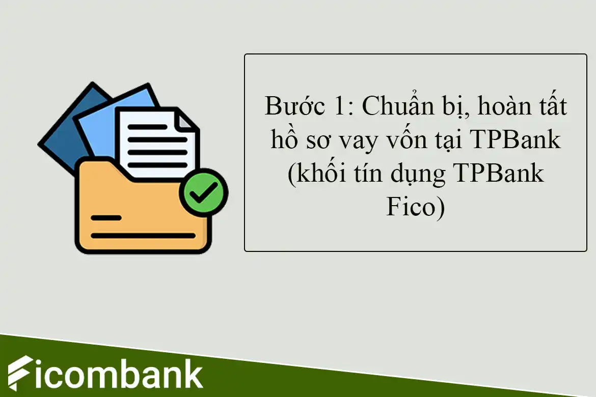 quy trình thẩm định vay tín chấp TPBank Chuẩn bị, hoàn tất hồ sơ